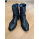 Tommy Hilfiger Leather biker boots for sale