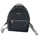 Leather backpack Tommy Hilfiger