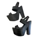 Leather heels Topshop