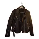 Leather jacket Topshop