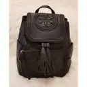 Leather backpack Tory Burch