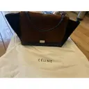 Trapèze leather crossbody bag Celine