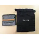 Triomphe leather wallet Celine