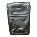 Leather travel bag Tumi