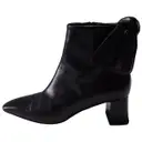 Leather boots Uterque