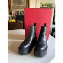 Buy Valentino Garavani Leather ankle boots online