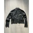 Leather biker jacket Valentino Garavani