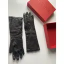 Leather long gloves Valentino Garavani