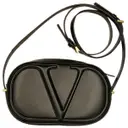 Leather crossbody bag Valentino Garavani