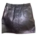 Leather mini skirt Vanessa Bruno