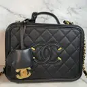 Buy Chanel Vanity leather tote online