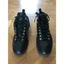 Veja Leather high trainers for sale