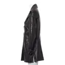 Versace Leather coat for sale - Vintage