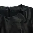 Buy Versace Leather mini dress online