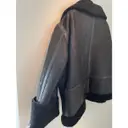 Leather coat Vetements