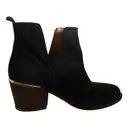 Leather western boots Via Roma xv