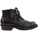Leather boots VIBRAM
