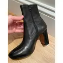 Buy Vince Leather ankle boots online