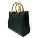 Vintage Bamboo leather tote Gucci - Vintage