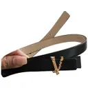 Virtus leather belt Versace