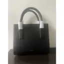 Buy Versace Virtus leather handbag online