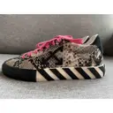Vulcalized leather trainers Off-White