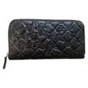 Black Leather Wallet Chanel