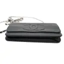 Wallet On Chain Double C leather crossbody bag Chanel