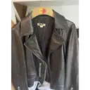 Leather biker jacket Whistles