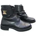 Wonderland leather lace up boots Louis Vuitton
