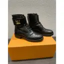 Buy Louis Vuitton Wonderland leather biker boots online