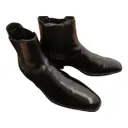 Wyatt Jodphur leather boots Saint Laurent