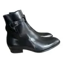 Wyatt Jodphur leather boots Saint Laurent