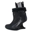 Leather ankle boots Y-3