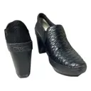 Leather heels Y-3