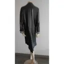 Leather coat Yohji Yamamoto - Vintage
