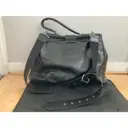 Buy Yohji Yamamoto Leather handbag online