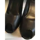 Leather heels Yves Saint Laurent