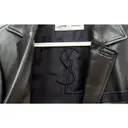 Leather blazer Yves Saint Laurent