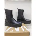 Buy Zara Leather biker boots online