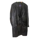 Leather coat Zara