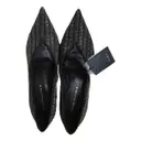 Leather heels Zara