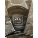Leather vest Zara