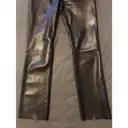 Leather trousers Zara