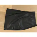 Leather mid-length skirt Zero+Maria Cornejo