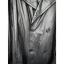 Leather trenchcoat Zilli - Vintage