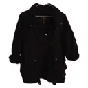 Black Linen Coat Isabel Marant