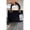 Buy Dior Lady Dior linen handbag online - Vintage