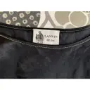 Buy Lanvin Linen mid-length skirt online