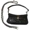Lizard handbag Tosca Blu